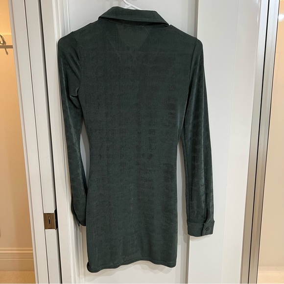 BNWT LA Hearts Long Sleeve Button Front Dress - Picture 5 of 9